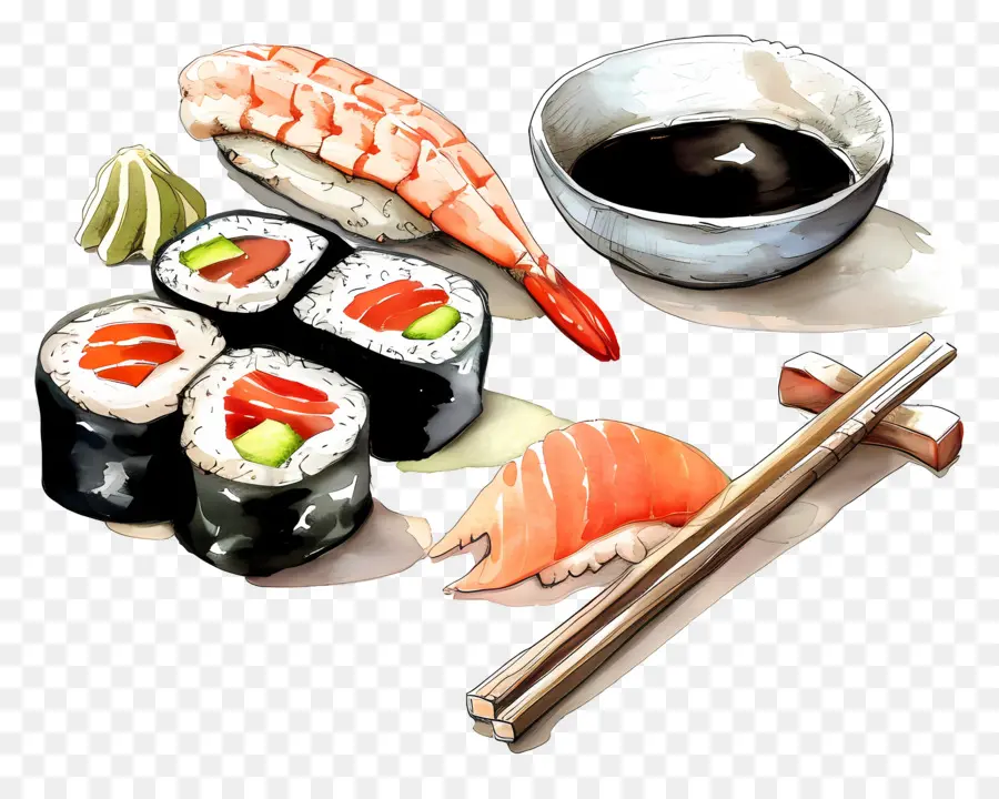 Sushi，La Cuisine Japonaise PNG