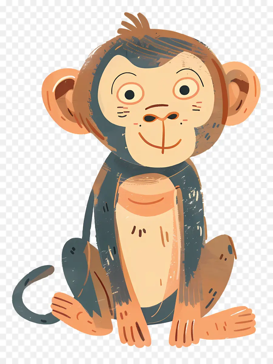 Singe，Heureux PNG