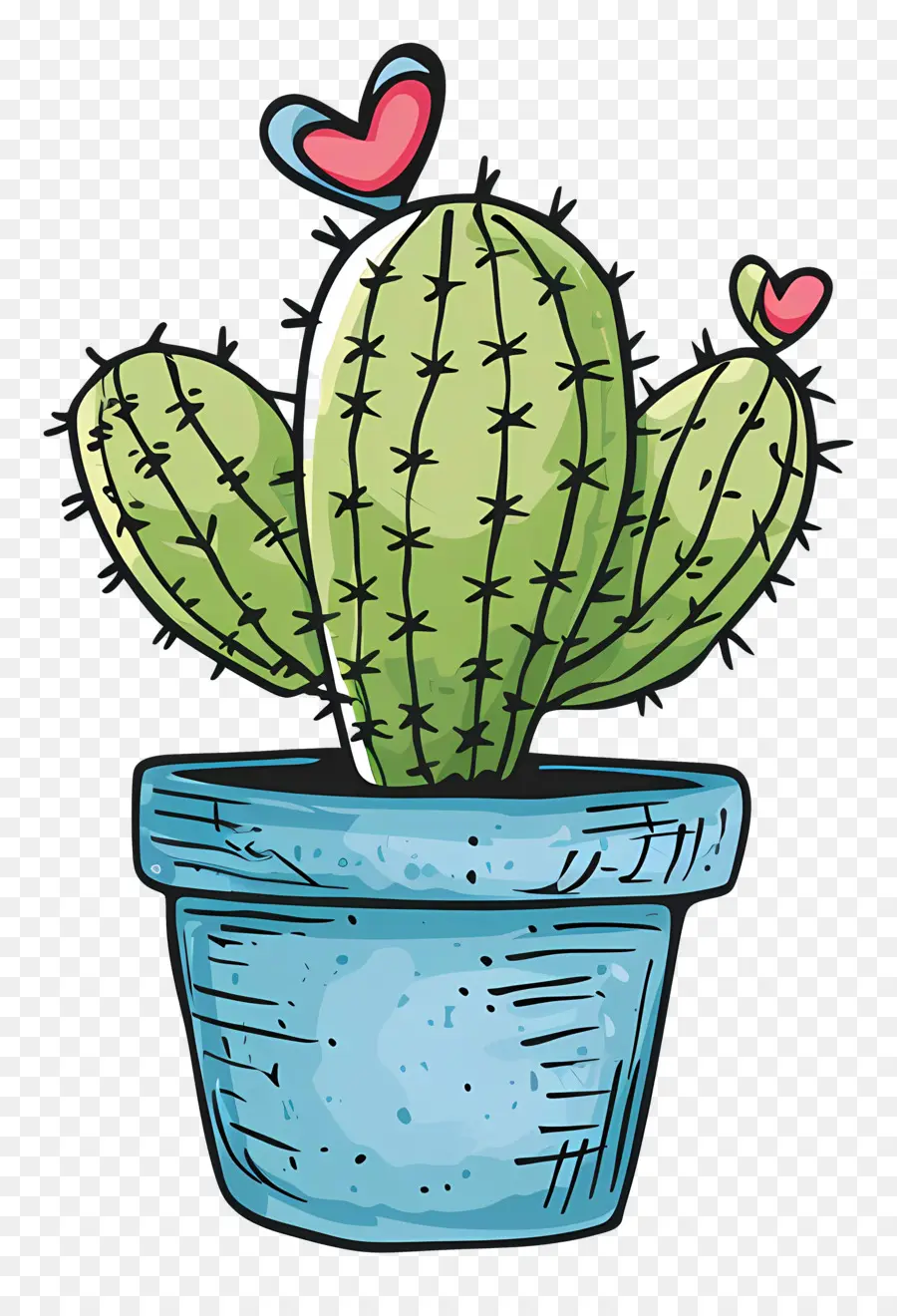 Pot De Cactus，Cactus PNG