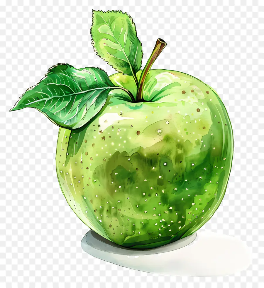 La Pomme Verte，Feuille PNG