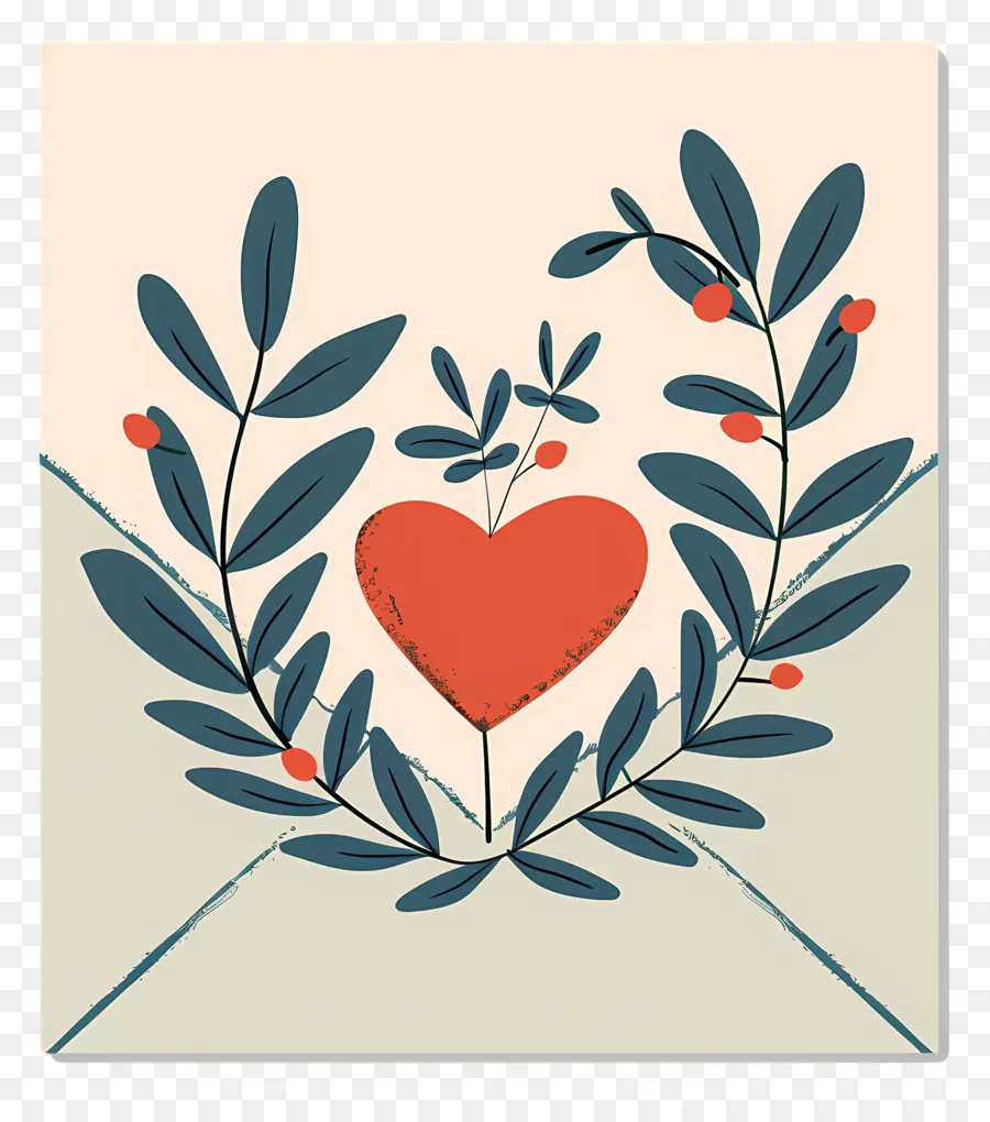 Enveloppe Romantique，Coeur Dans Une Enveloppe PNG