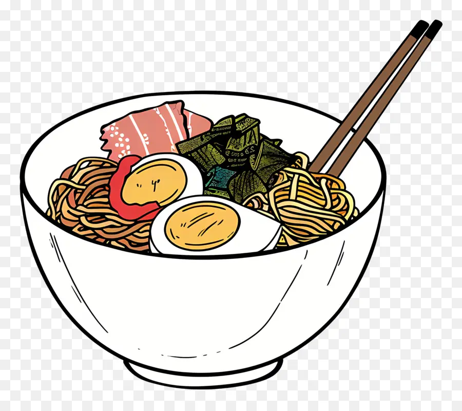 Ramen Instantané，Nouilles Ramen PNG