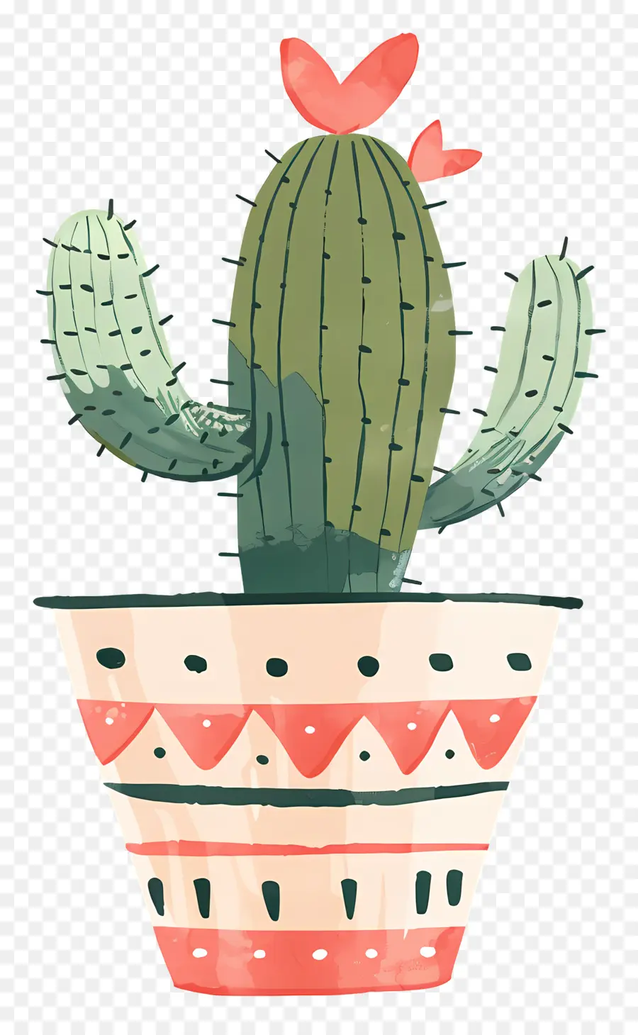 Pot De Cactus，Cactus PNG