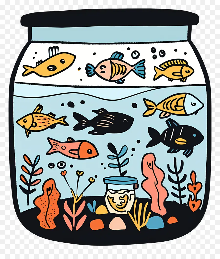 Aquarium，Espèces De Poissons PNG