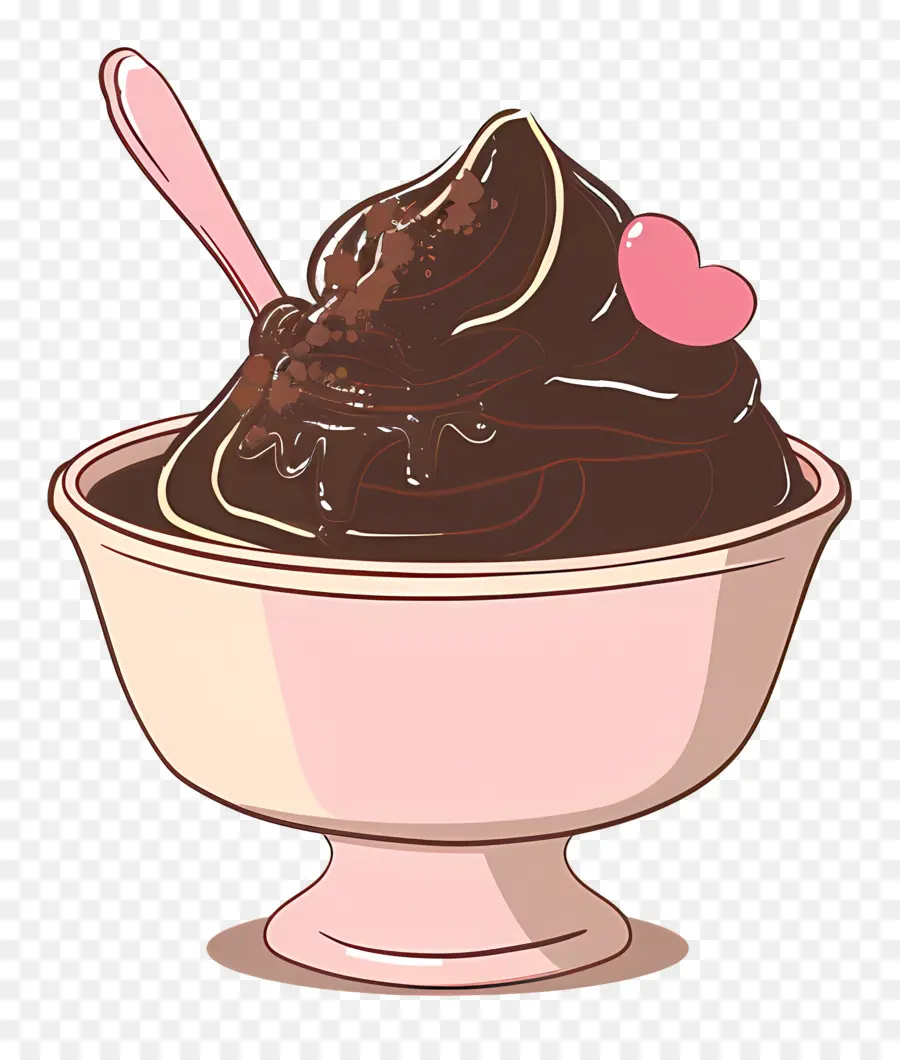 Pouding Au Chocolat，Mousse Au Chocolat PNG