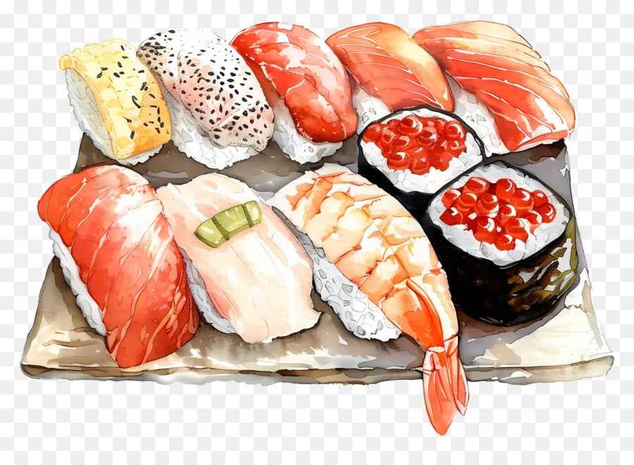 Sushi，Saumon PNG