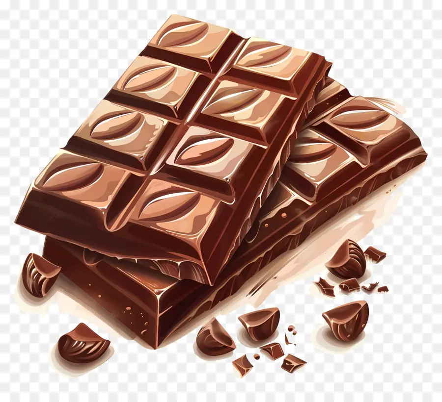 Barre De Chocolat，Chocolat PNG