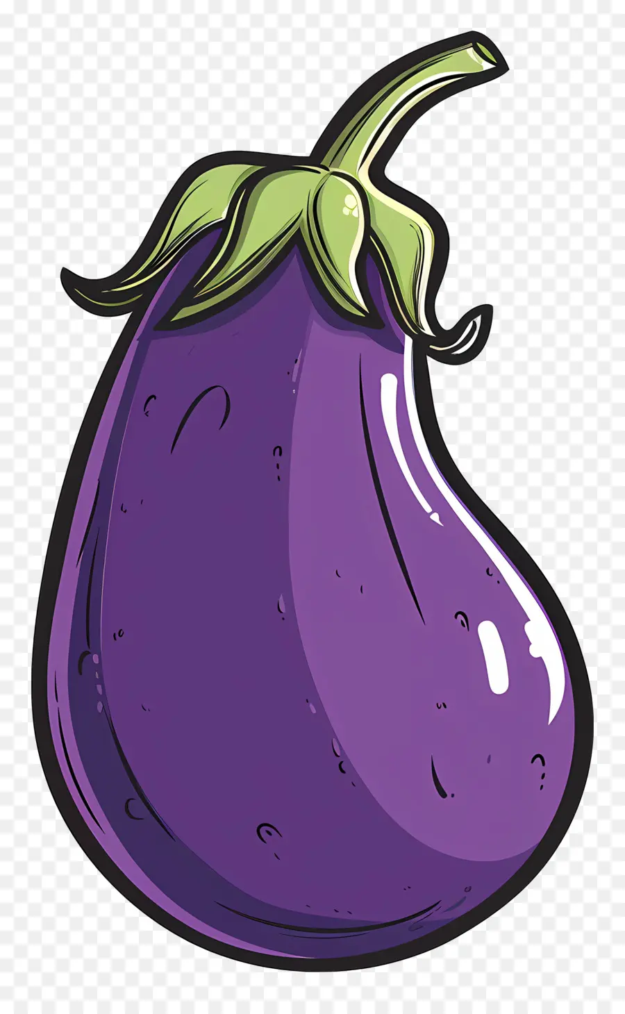 L'aubergine，Violet PNG