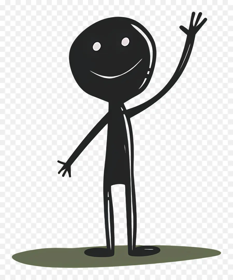 Stick Figure Agiter，Figure De Bâton PNG