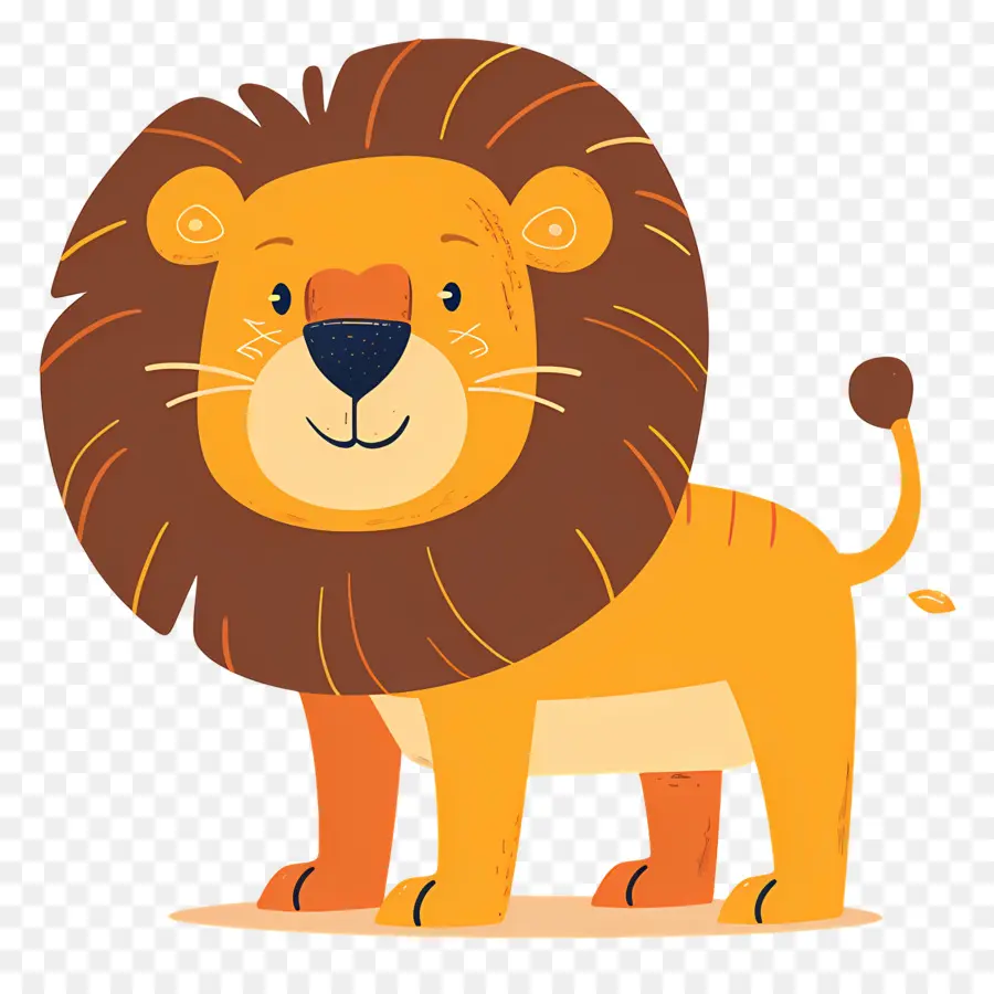 Lion，Dessin Animé Lion PNG