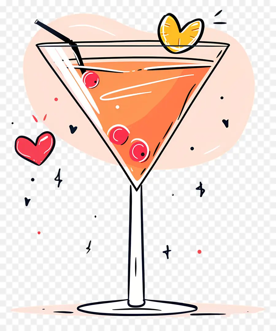 Dessin Animé Cocktail，Cocktail PNG