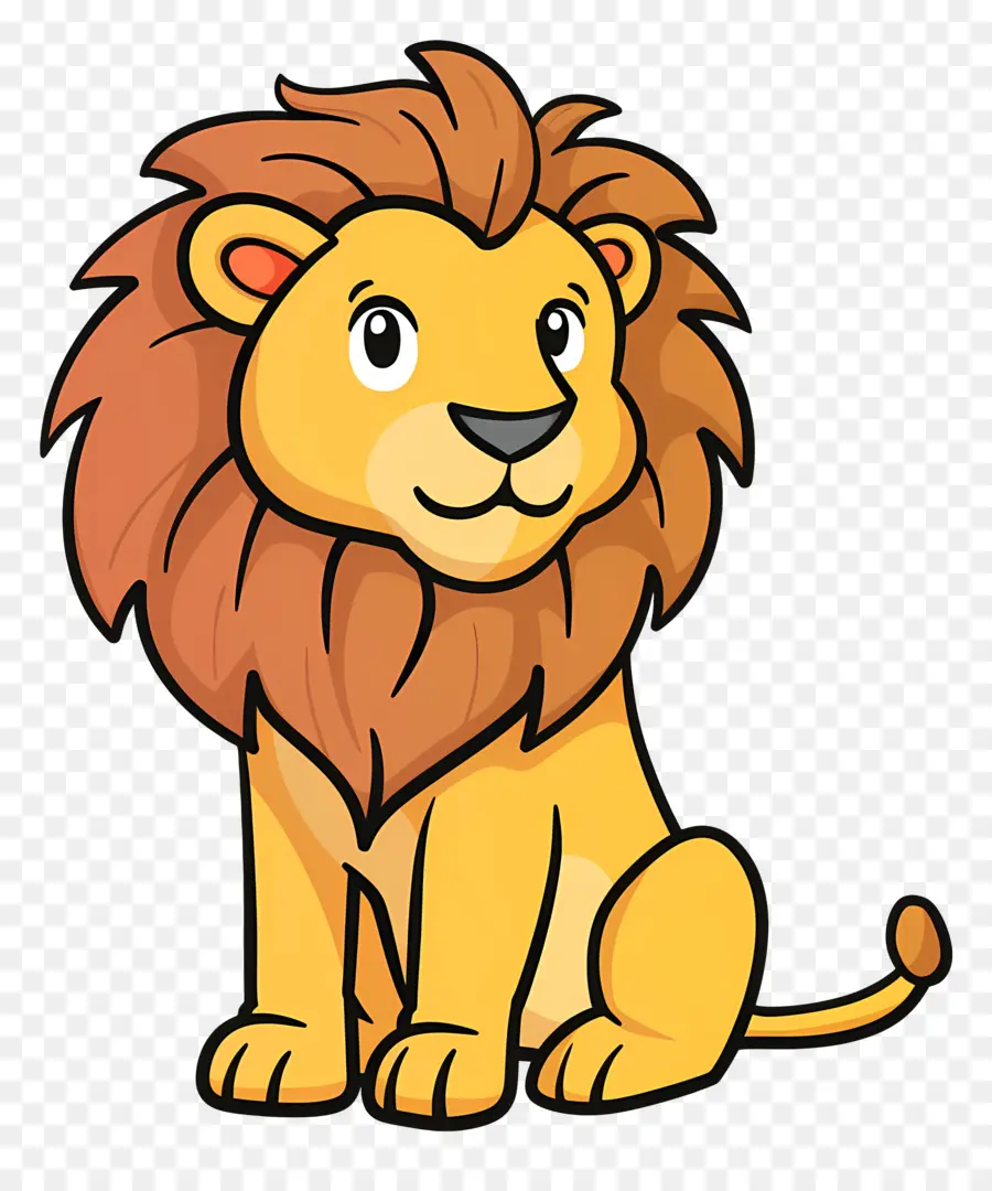 Lion，Dessin Animé Lion PNG