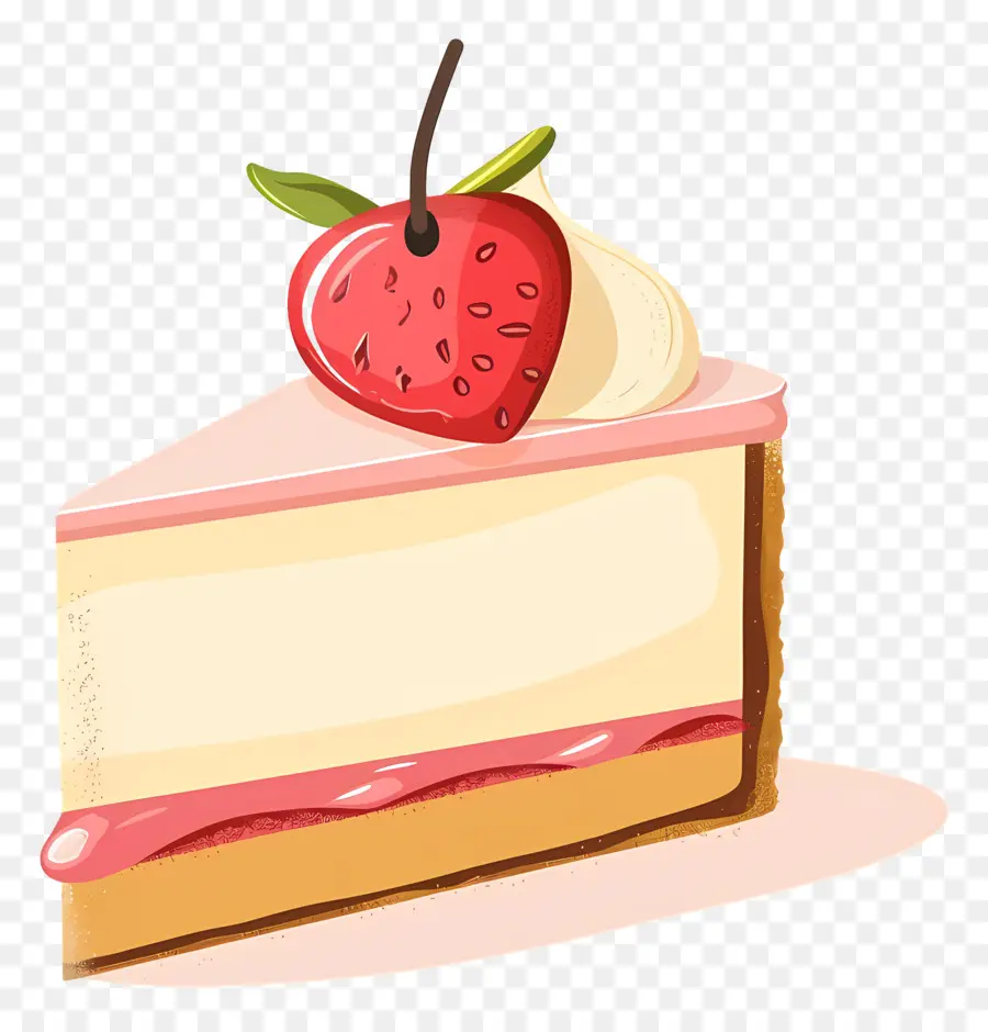 Cheesecake，Fraise PNG