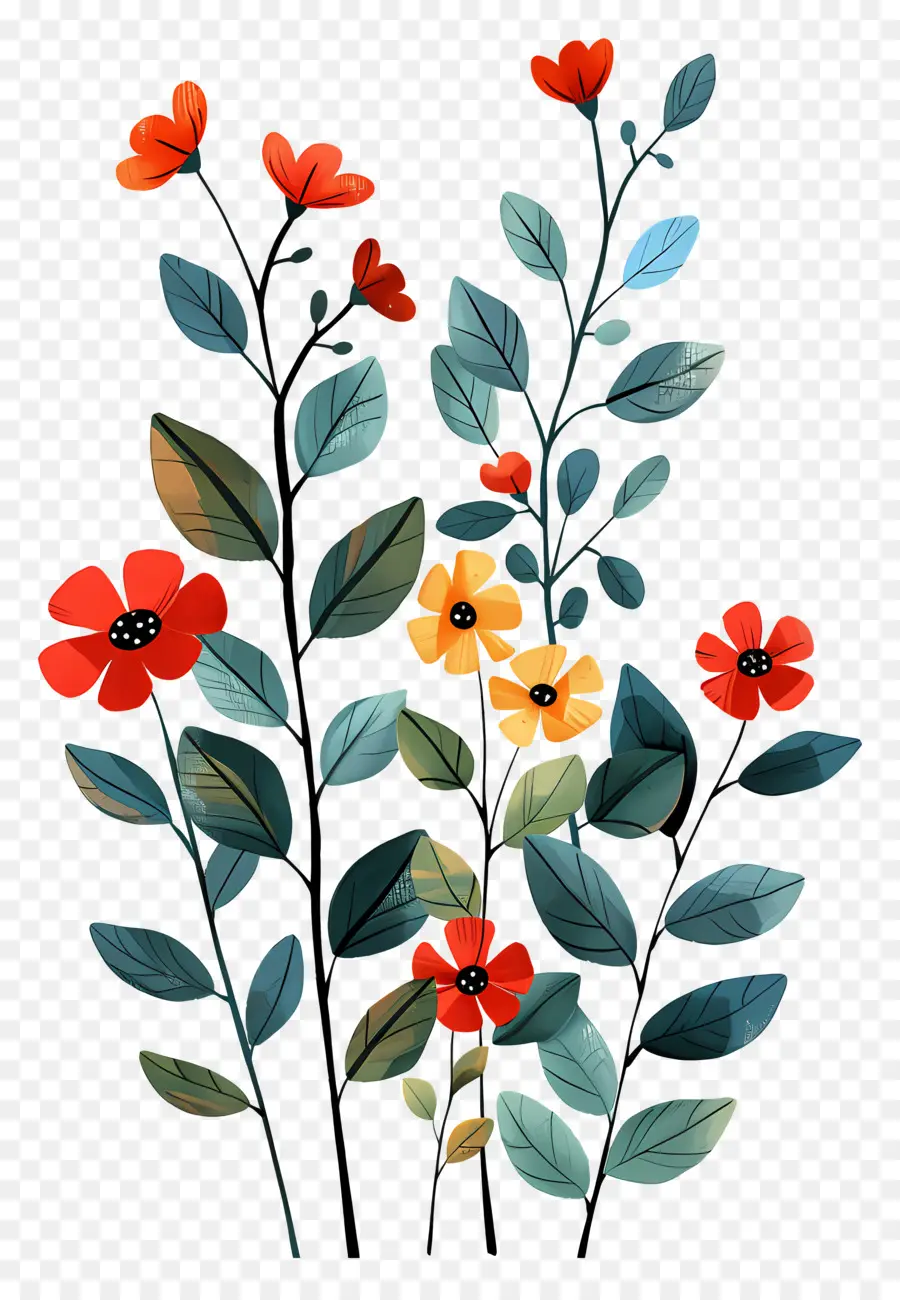 Arbuste De Jardin，Bouquet PNG