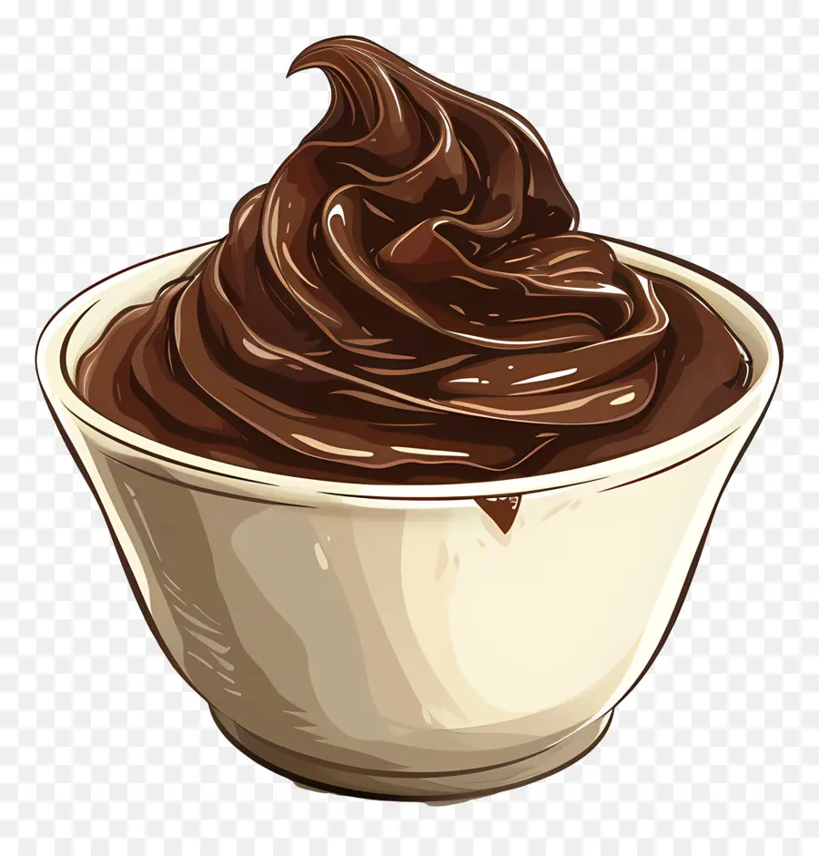 Pouding Au Chocolat，Fudge Au Chocolat PNG