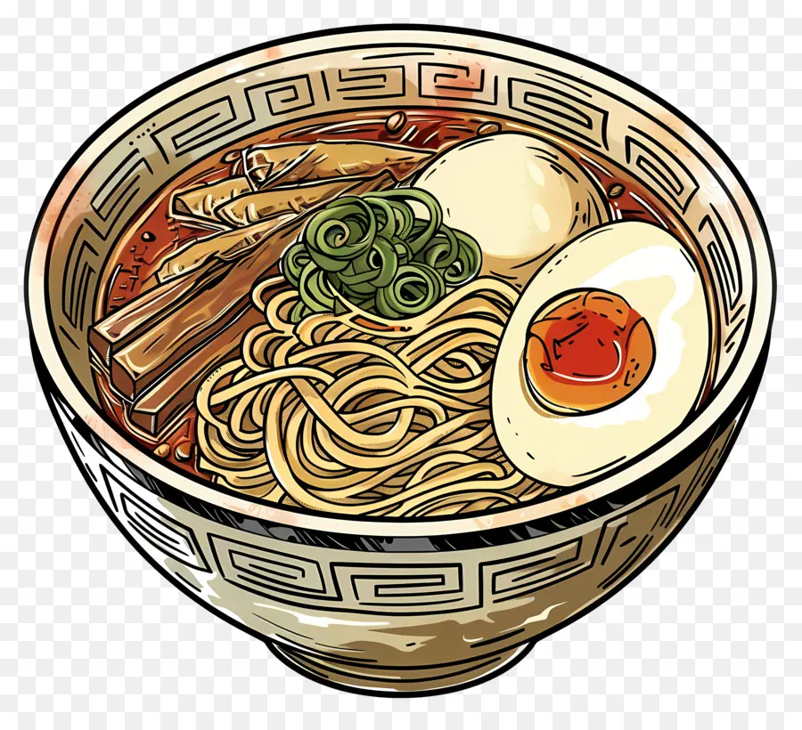 Bol De Ramen，Nouilles PNG