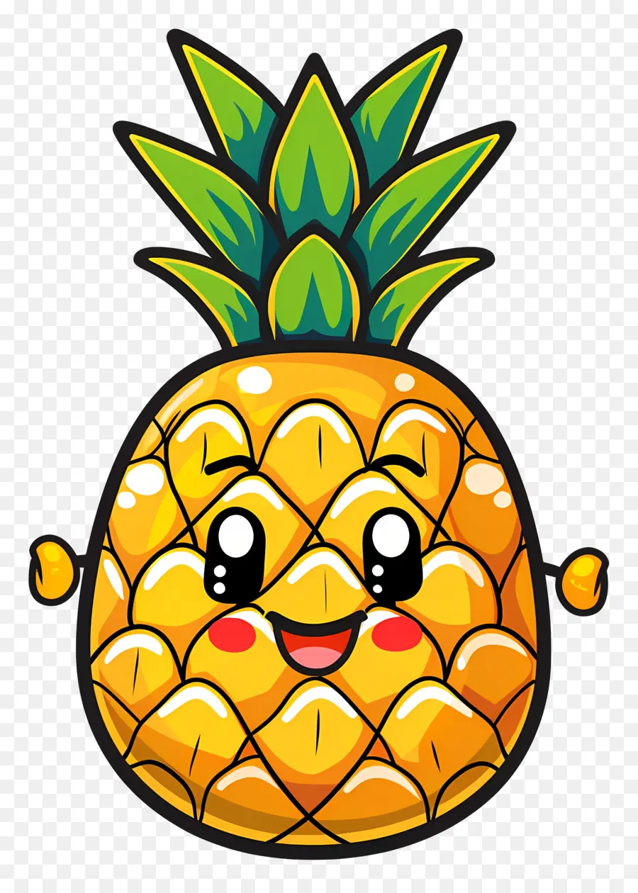 Dessin Animé D'ananas，L'ananas PNG