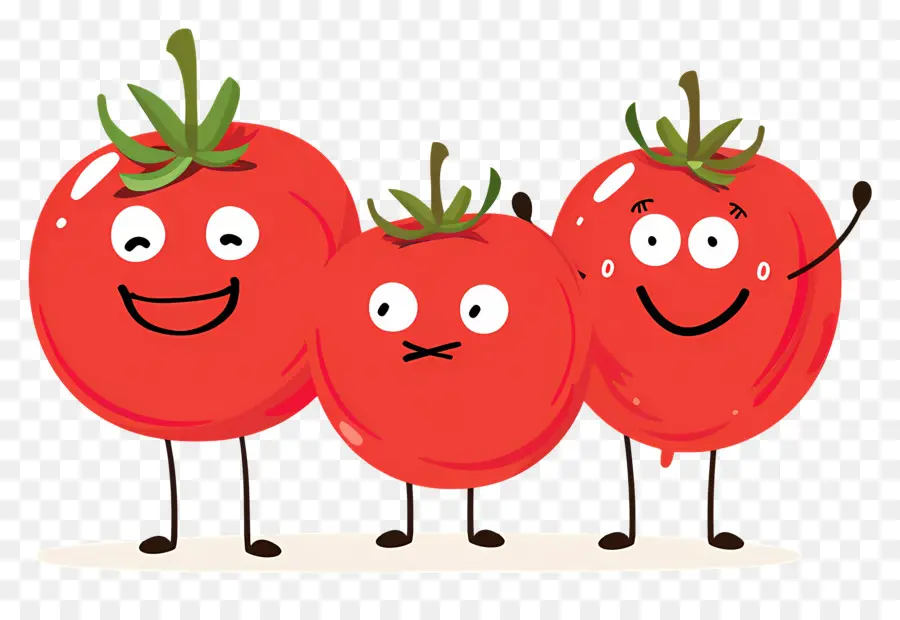 Dessin Animé Tomates，Tomate PNG