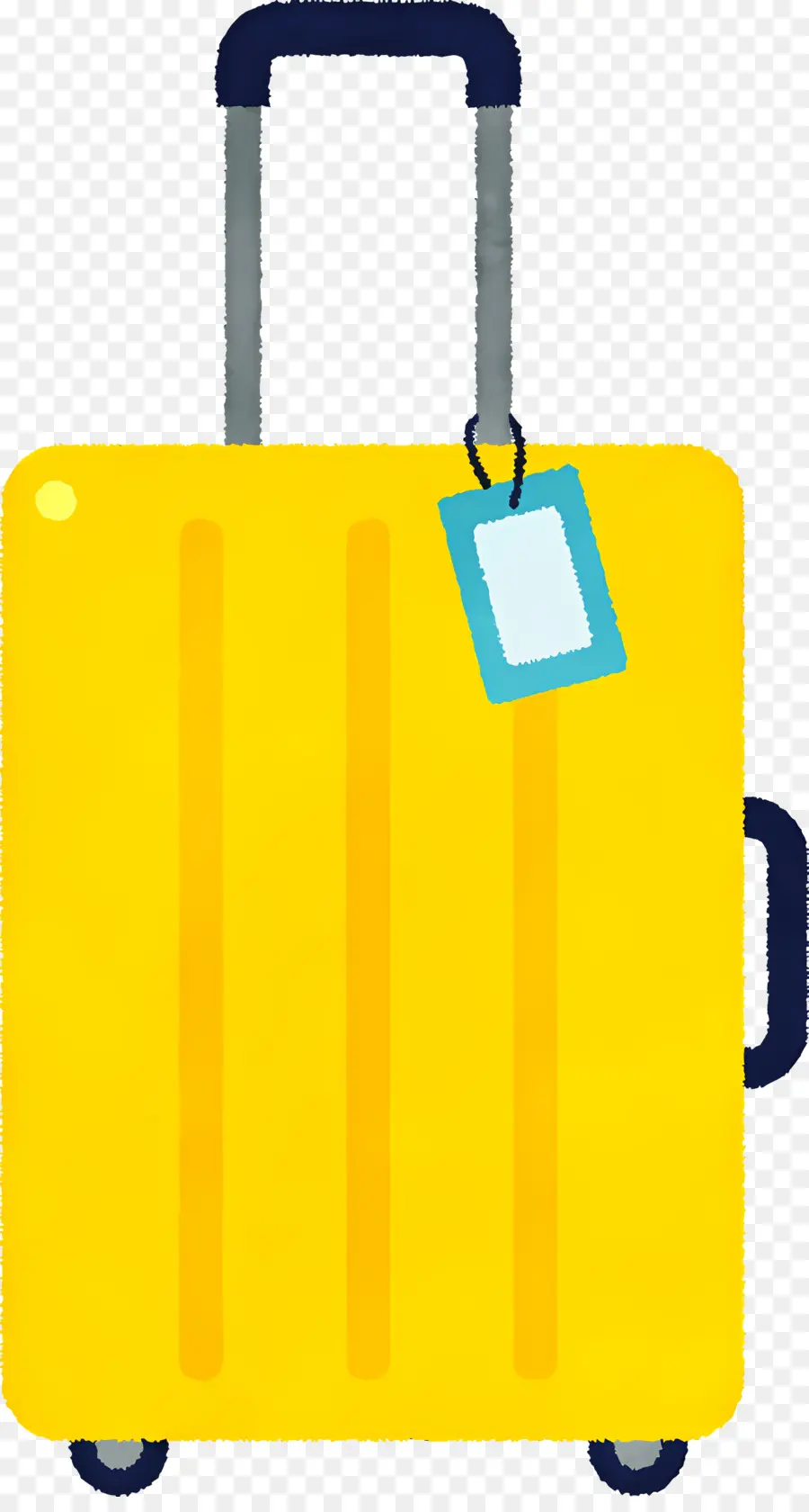 Valise De Voyage，Jaune Valise PNG