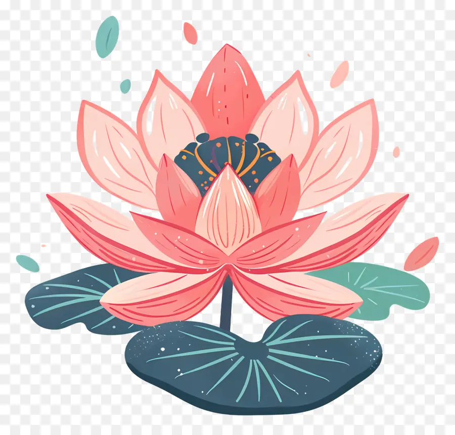 Fleur De Lotus，Lotus Rose PNG