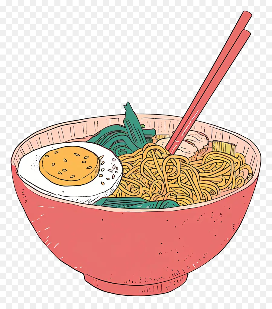 Ramen Instantané，Nouilles PNG