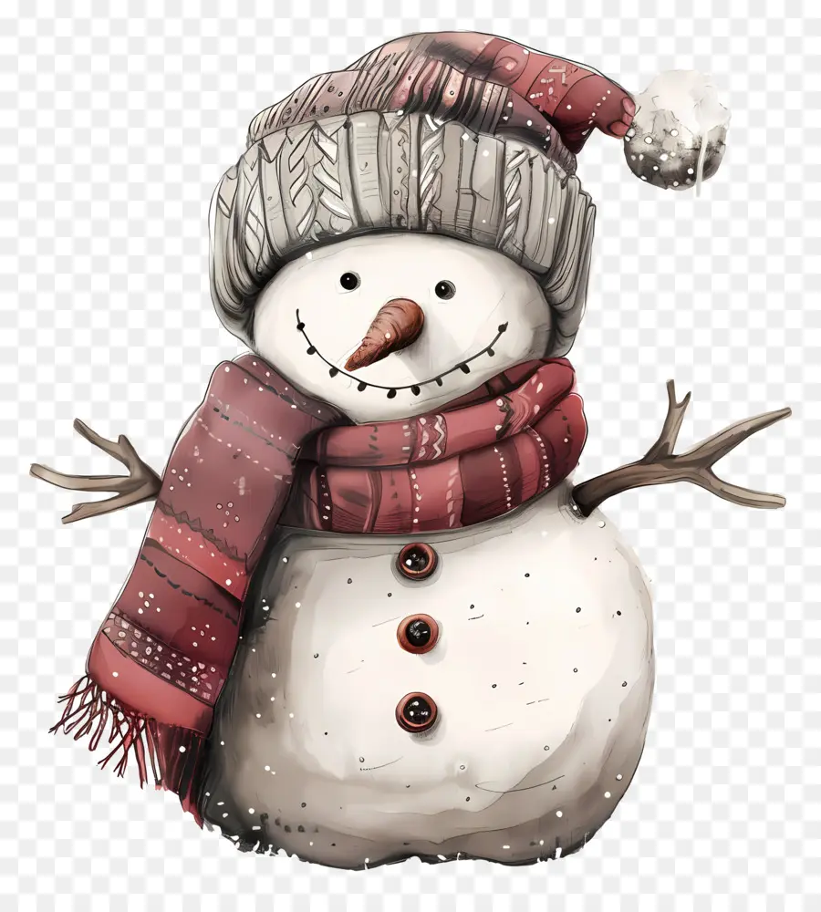 Bonhomme De Neige，L'hiver PNG