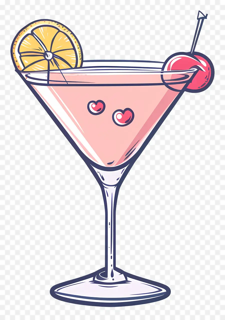 Dessin Animé Cocktail，Marguerite PNG