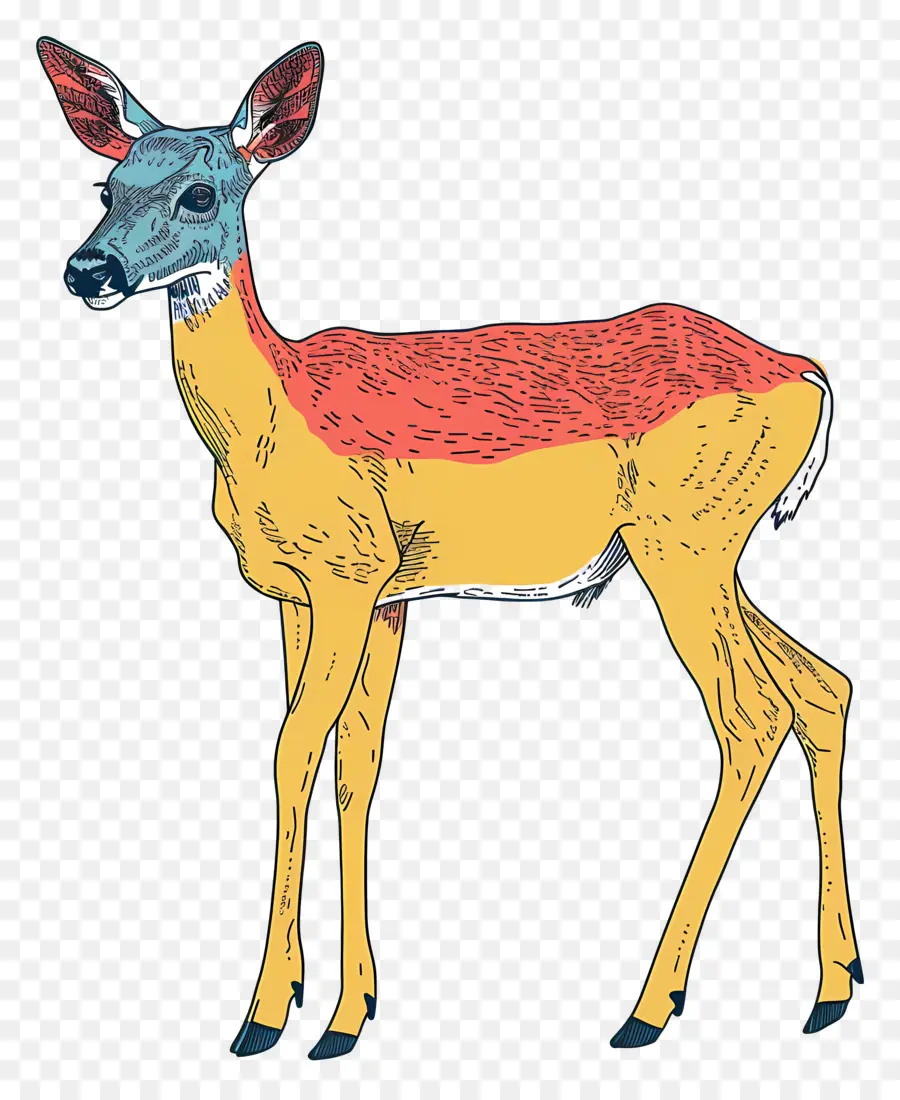 Dessin Animé Cerf，Cerf PNG