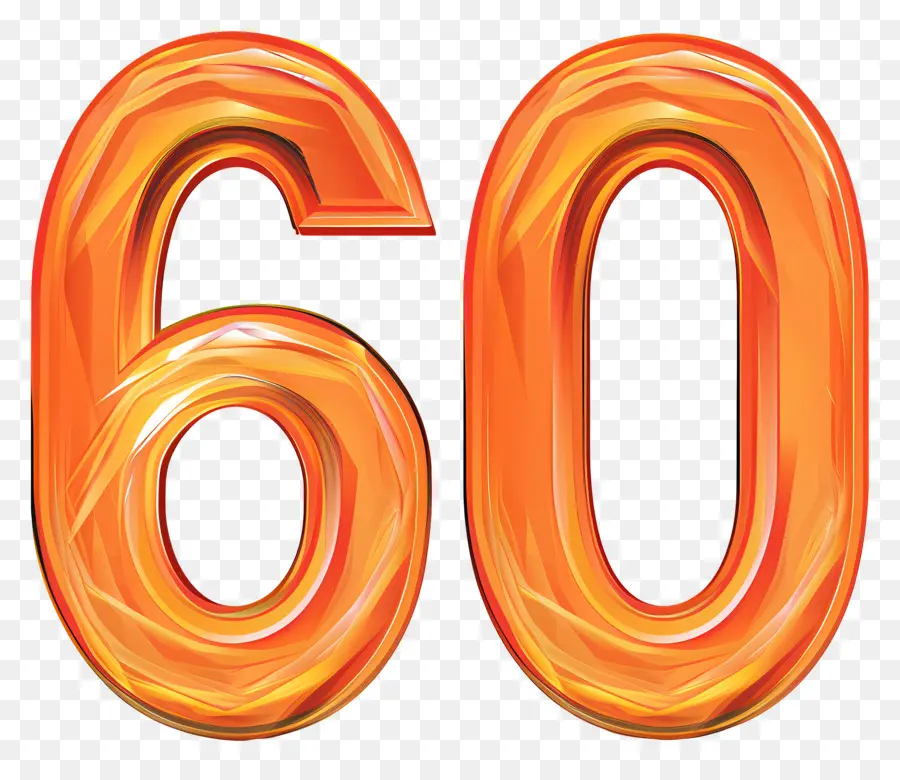 Numéro 60，Orange PNG