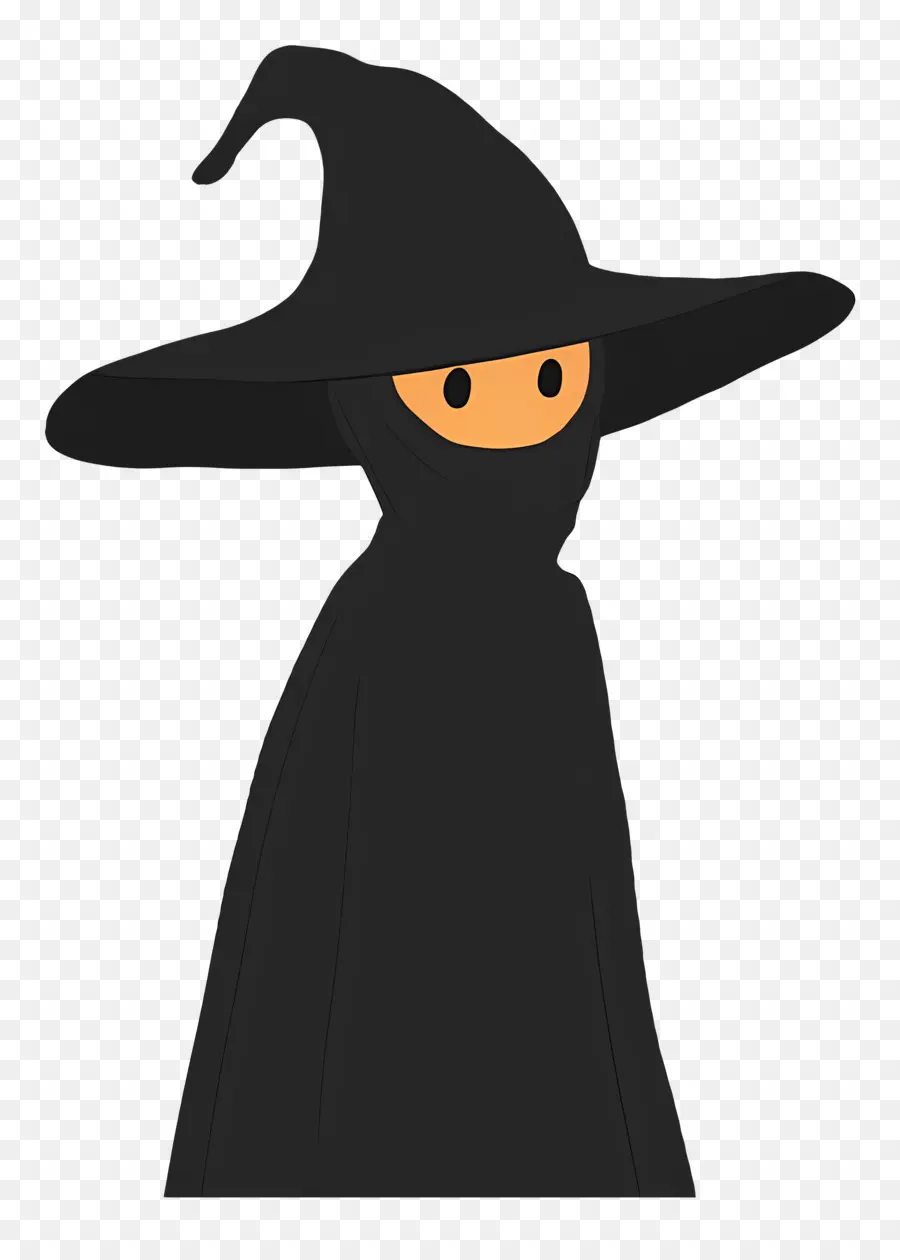 Costume D'halloween，Silhouette à Capuche PNG