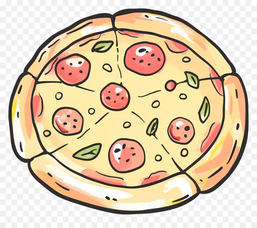 Pizza Doodle，Pizza PNG