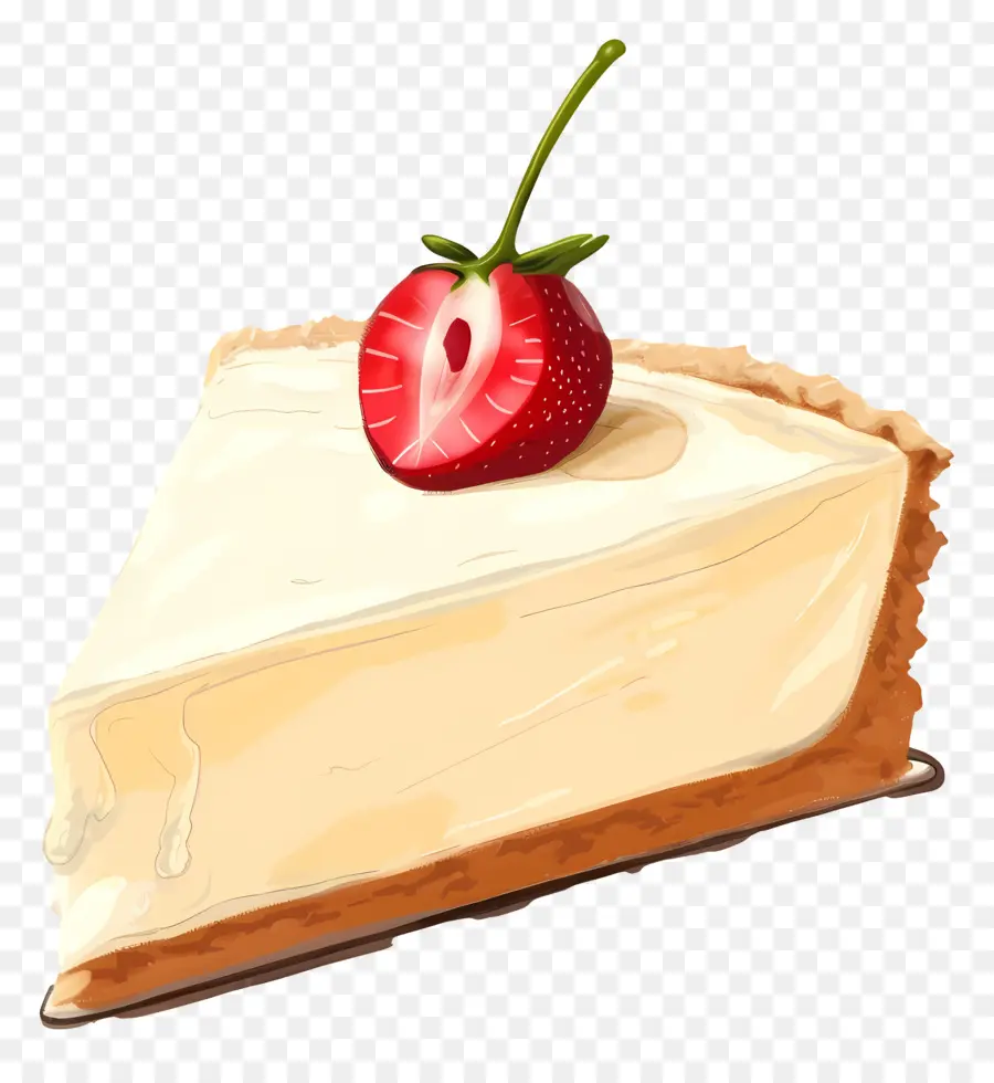 Cheesecake，Fraise PNG