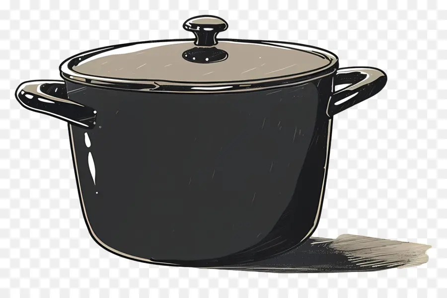 Marmite，Casserole Noire PNG