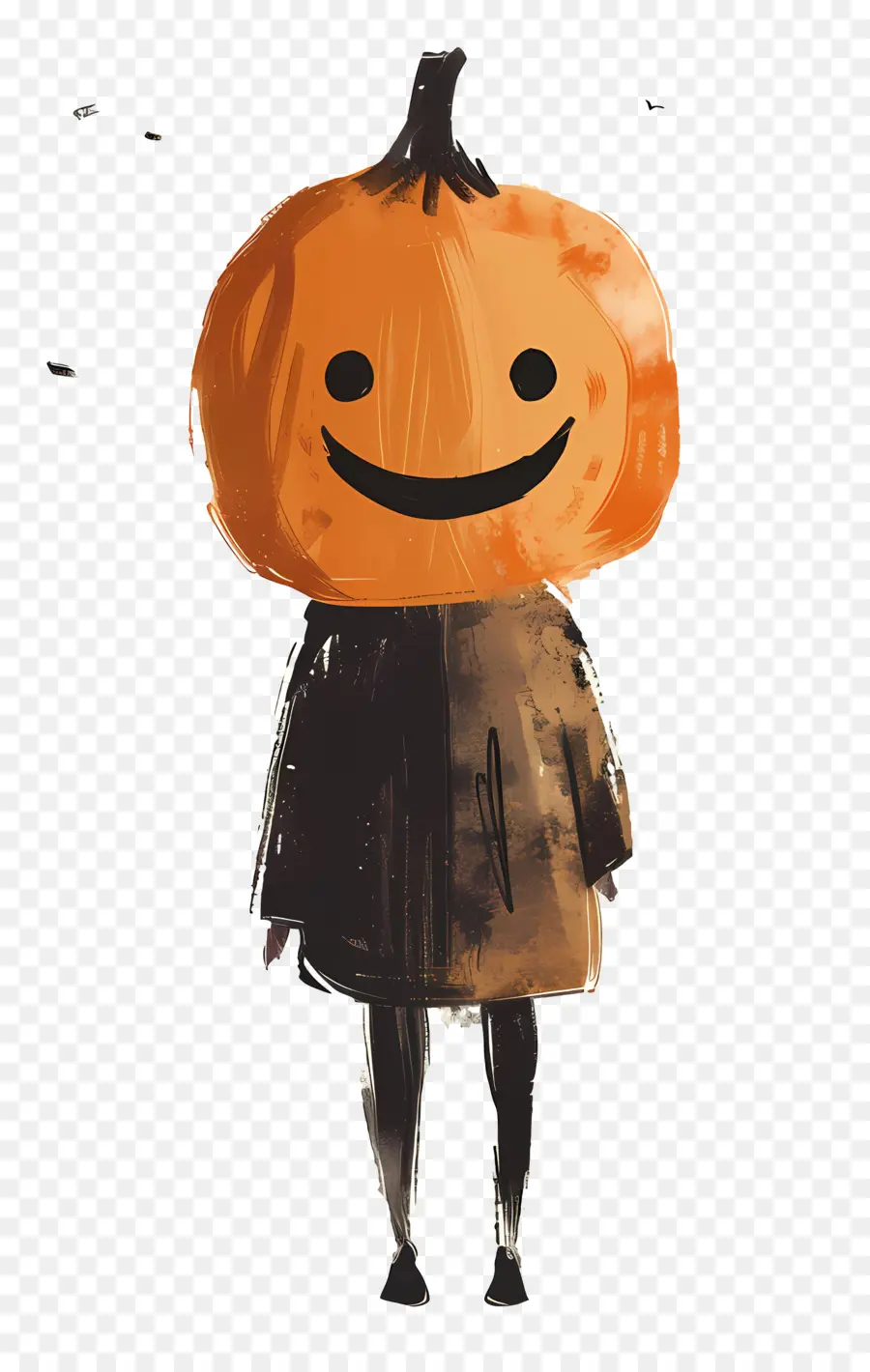 Costume D'halloween，Dessin Animé De Citrouille PNG