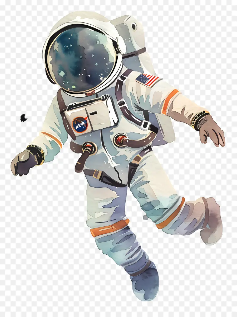 Dessin Animé De L'astronaute，L'astronaute PNG