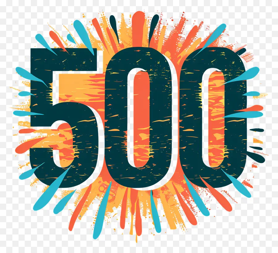 Numéro 500，Nombre PNG