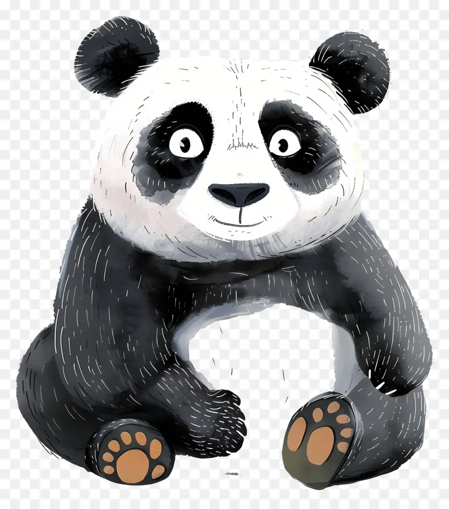 Dessin Animé De Panda，Panda PNG