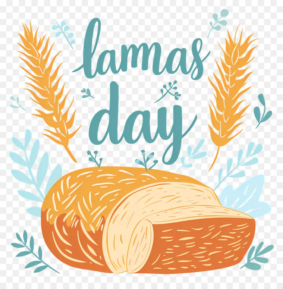 Journée Lammas，Lettrage Manuscrit PNG