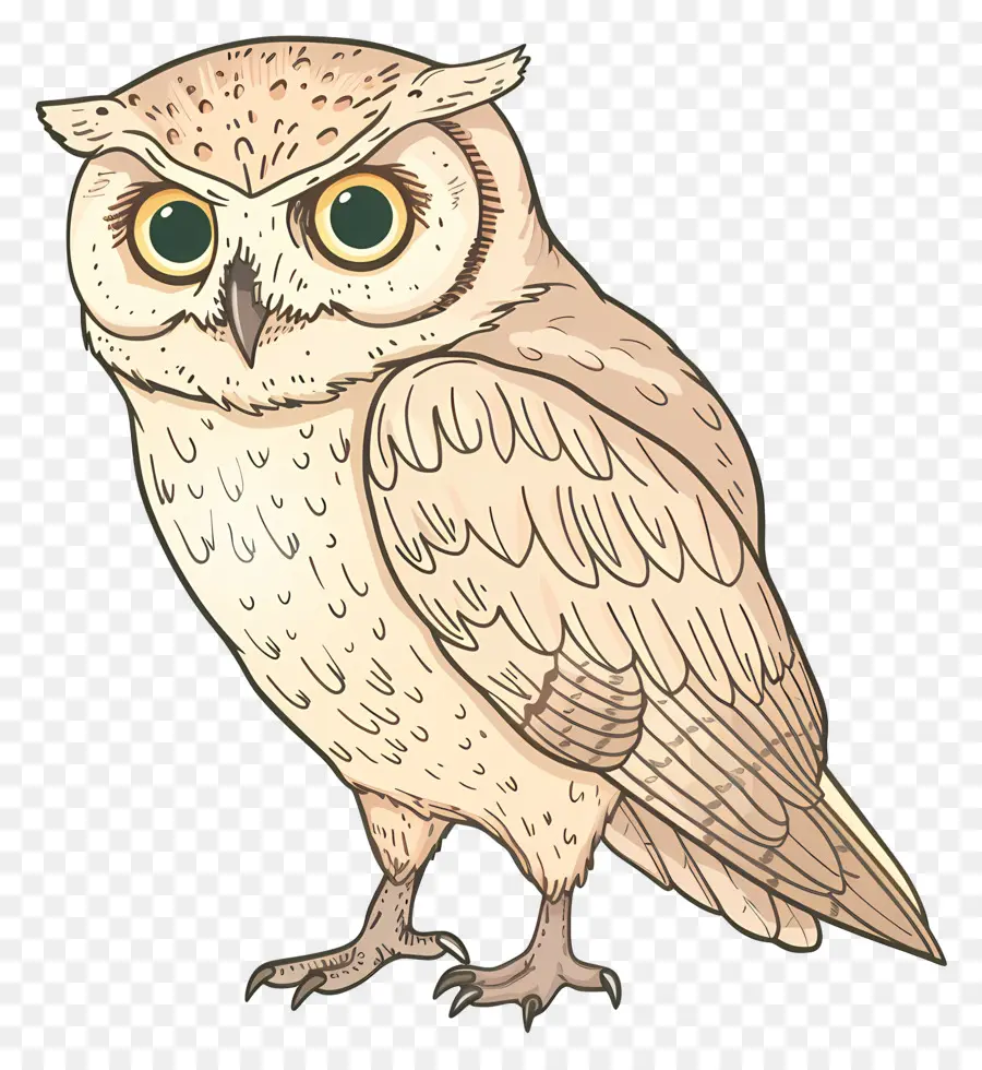 Cartoon Hibou，Chouette PNG