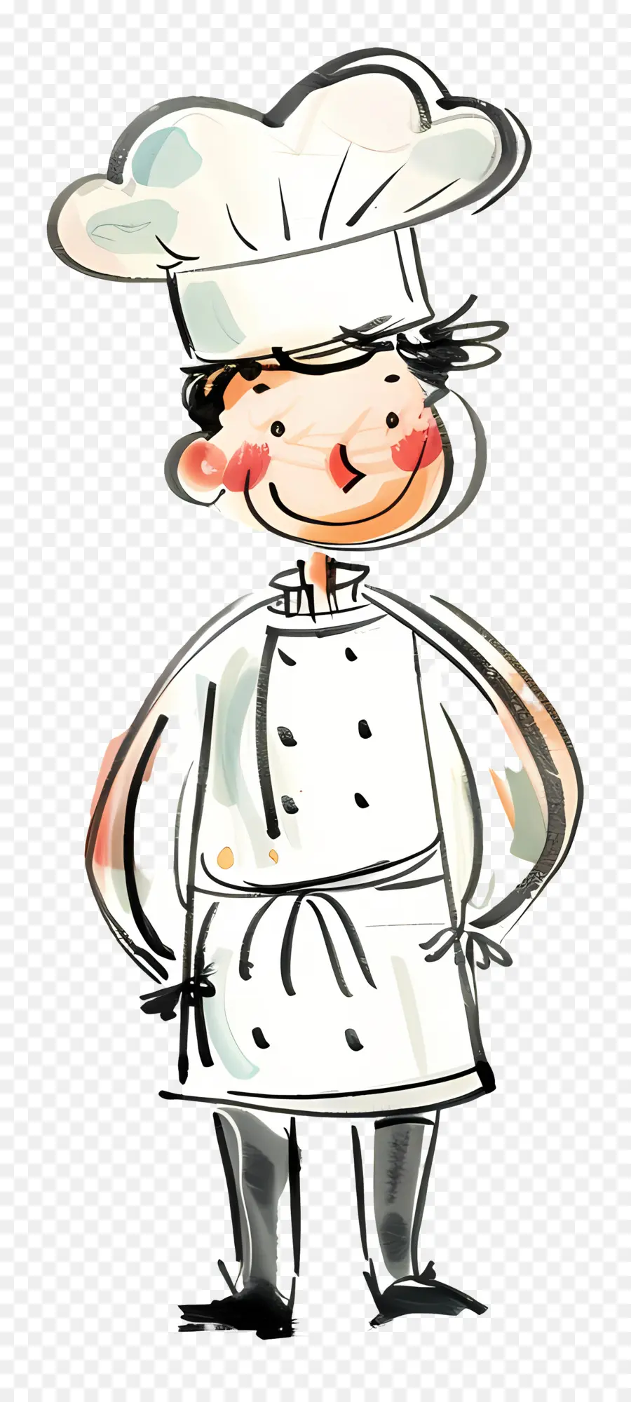 Doodle Chef，Chef Cuisinier PNG