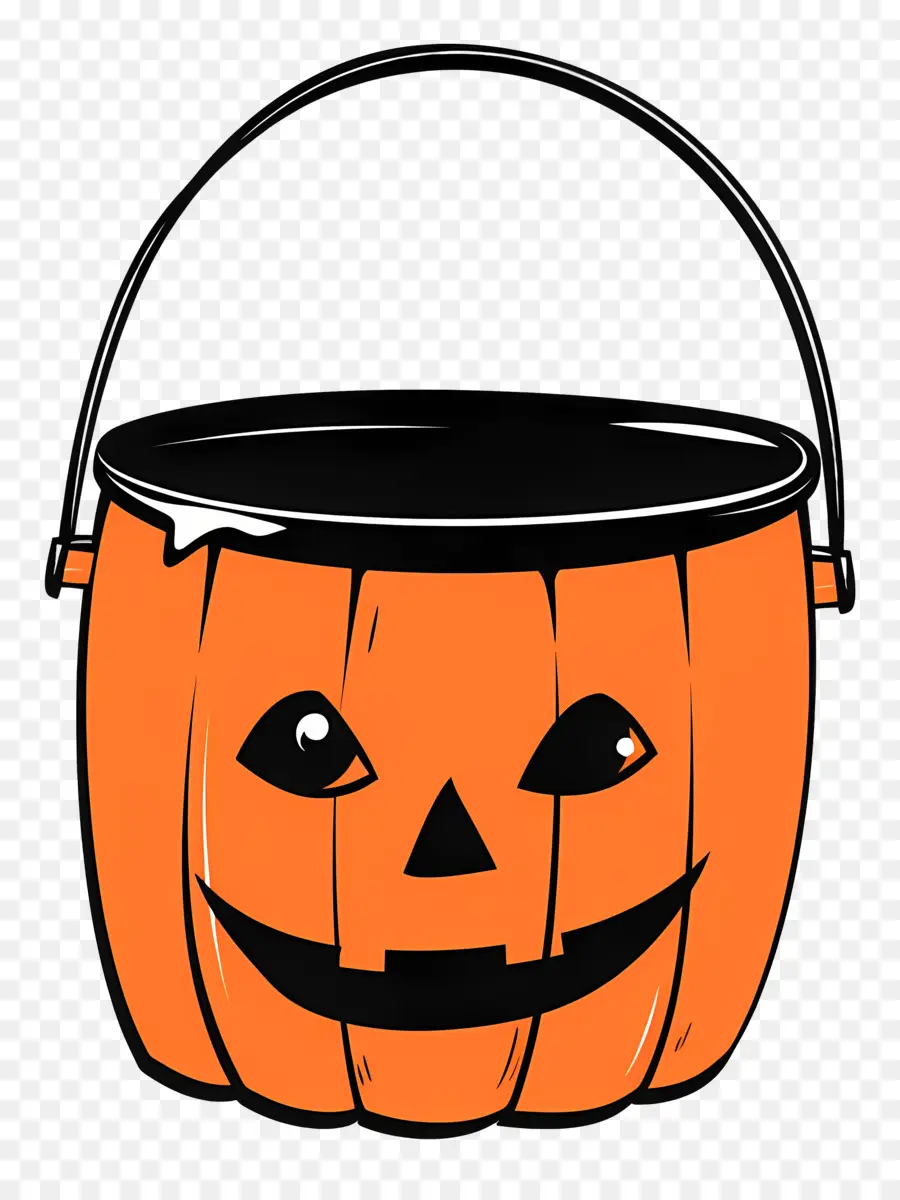 Seau D'halloween，Halloween PNG