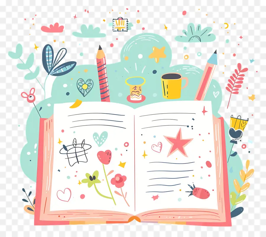 Doodle Livre，Ordinateur Portable PNG