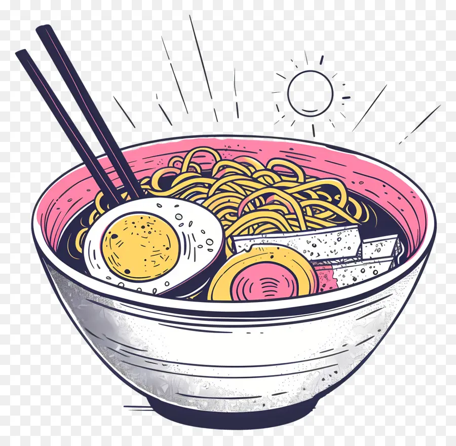 Ramen Instantané，Nouilles PNG