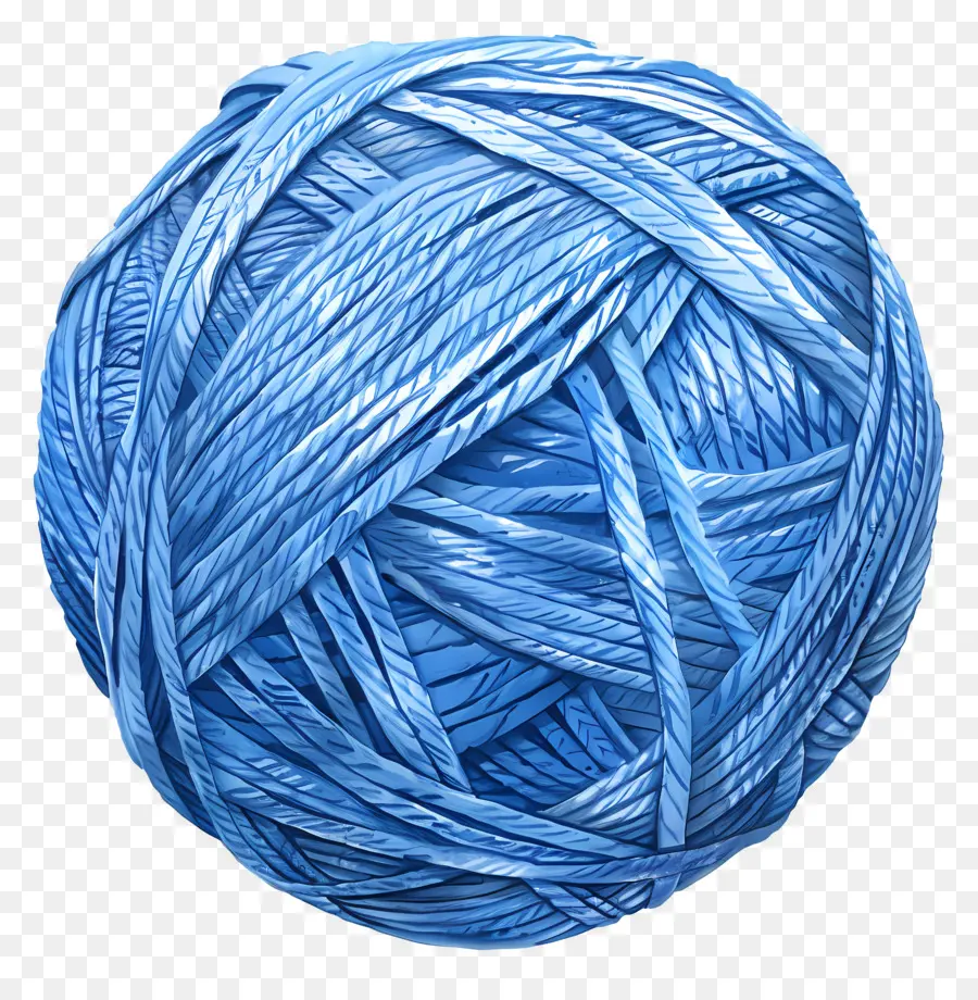 Boule De Fil Bleu，Bleu PNG