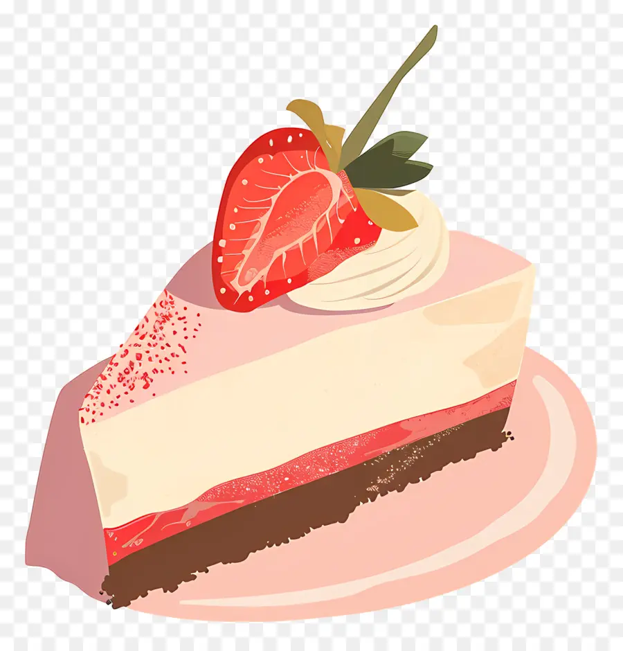 Cheesecake，Rose Gâteau De Couche PNG