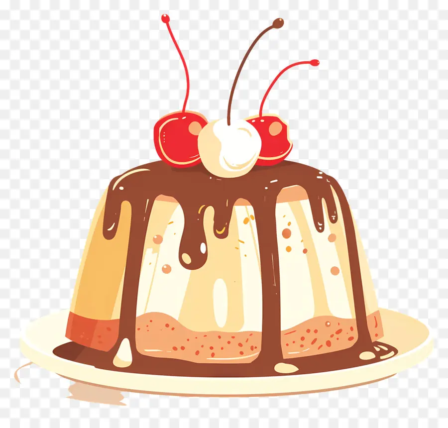 Gâteau De Pudding，Gâteau De Soufflage Au Chocolat PNG