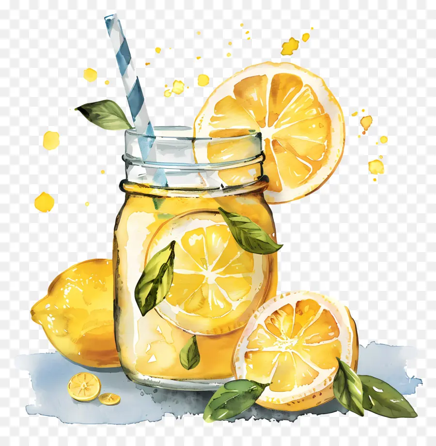 De La Limonade，Jar Mason PNG