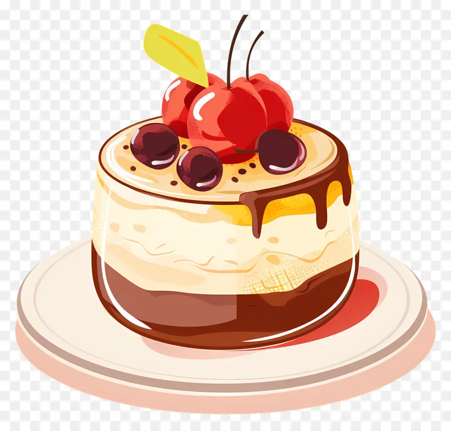 Gâteau De Pudding，La Tarte Au Chocolat PNG