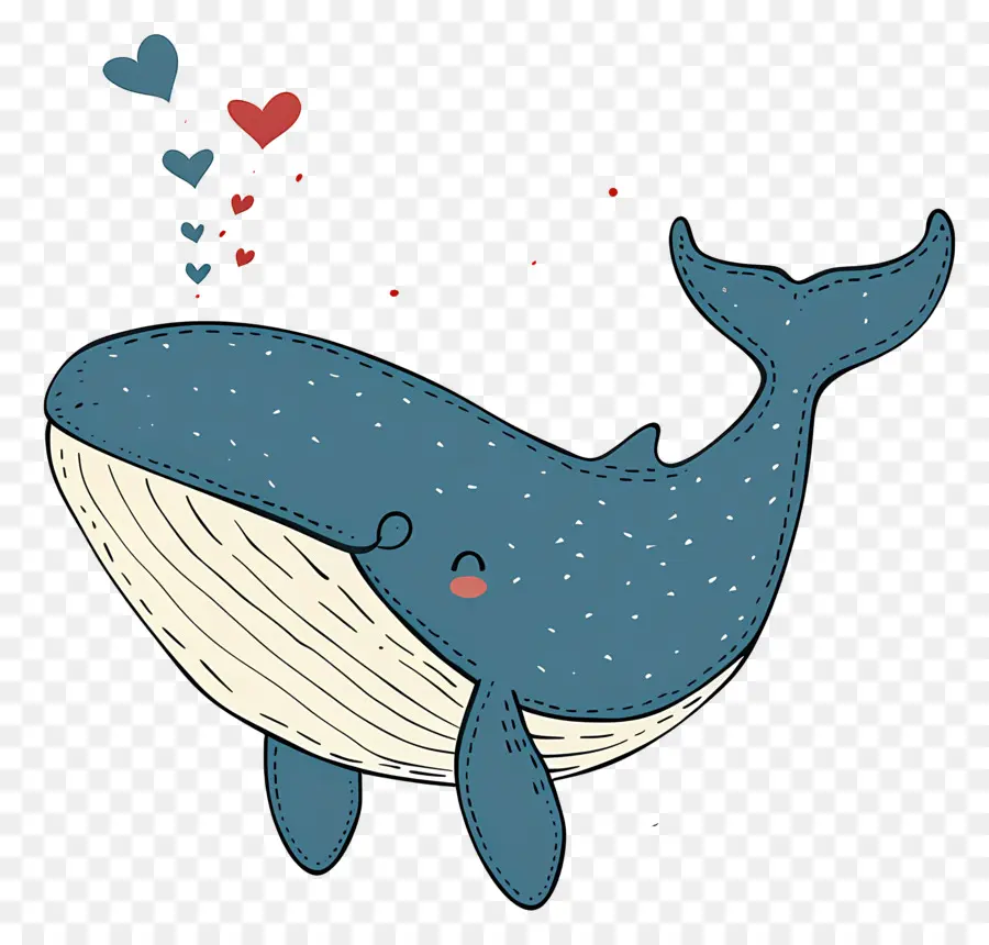 Dessin Animé De La Baleine，Animal Marin Mignon PNG