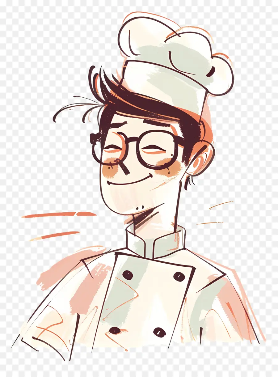 Doodle Chef，Chef Cuisinier PNG